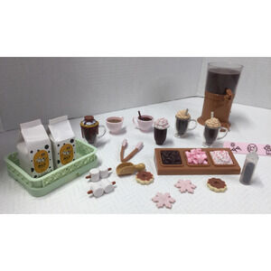 Our Generation Food Lot Cookies, Drinks Coffee Barbie Food Kitchen